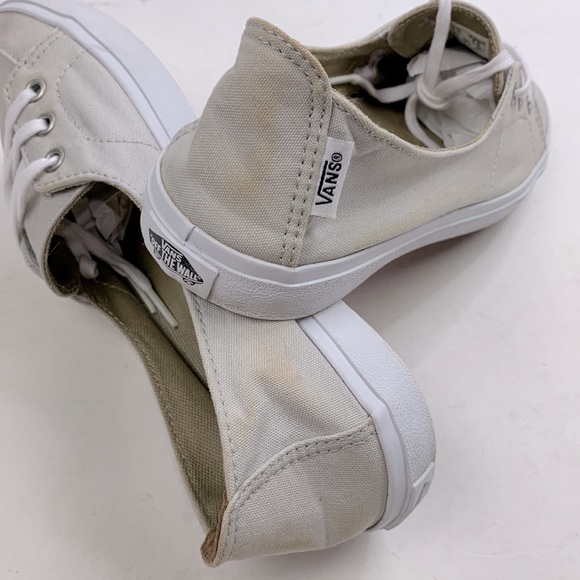 Vans Ultracush Lite sneakers Lace up Size 6.5 Beige and white cushioned - Picture 13 of 14